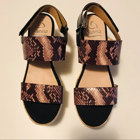 ANTHROPOLOGIE | 9 | KAANAS wedges | COMFORT! - Picture 4 of 14